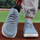 Wide Toe Barefoot Sneakers for Men, Lightweight Breathable Mesh Casual Shoes