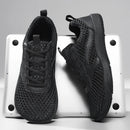 Barefoot Wide Toe Shoes Men Minimalist Zero Drop Sneakers Breathable Mesh Upper Shoes with Non-Slip Rubber Sole for Walking Gym
