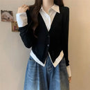Striped Shirts & Blouses For Women Basic Modern Long Youthful Clothes Cute And Elegant New 2025 Aesthetic Plus Size Woman Top