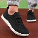 Wide Toe Barefoot Sneakers for Men, Lightweight Breathable Mesh Casual Shoes