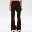 Bell-bottoms Women Yoga Leg Bottoms Women's Soft Stretchy Fabric Yoga Pants GYM Sweat-Wicking Properties Running Sport Trousers