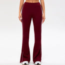 Bell-bottoms Women Yoga Leg Bottoms Women's Soft Stretchy Fabric Yoga Pants GYM Sweat-Wicking Properties Running Sport Trousers