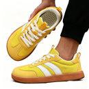 Women's Wide Foot Sports Shoes, Retro Breathable Mesh Walking Shoes