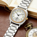 Women's Stylish Quartz Watch, Simple Niche Style with Stainless Steel Strap