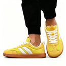 Women's Wide Foot Sports Shoes, Retro Breathable Mesh Walking Shoes