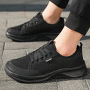 Wide Toe Barefoot Sneakers for Men, Breathable Minimalist Trail Running Shoes