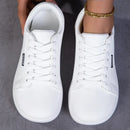 Wide Toe Barefoot Sneakers for Women, Zero Drop Minimalist Walking Shoes
