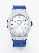 Men's Fashion Minimalist Watch, Leather Strap Business Style
