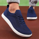 Wide Toe Barefoot Sneakers for Men, Lightweight Breathable Mesh Casual Shoes