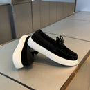 Men's Casual Leather Loafers, Slip On Breathable Driving Moccasins