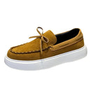 Men's Casual Leather Loafers, Slip On Breathable Driving Moccasins