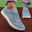Wide Toe Barefoot Sneakers for Men, Lightweight Breathable Mesh Casual Shoes