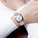 Women's Stylish Quartz Watch, Simple Niche Style with Stainless Steel Strap
