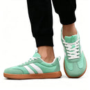 Women's Wide Foot Sports Shoes, Retro Breathable Mesh Walking Shoes