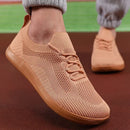Wide Toe Barefoot Sneakers for Men, Lightweight Breathable Mesh Casual Shoes
