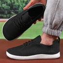 Wide Toe Barefoot Sneakers for Men, Lightweight Breathable Mesh Casual Shoes