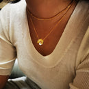 Fashion Pendant Chain Necklace for Women, Two Way Wearing Party Gift