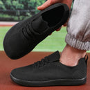 Wide Toe Barefoot Sneakers for Men, Lightweight Breathable Mesh Casual Shoes